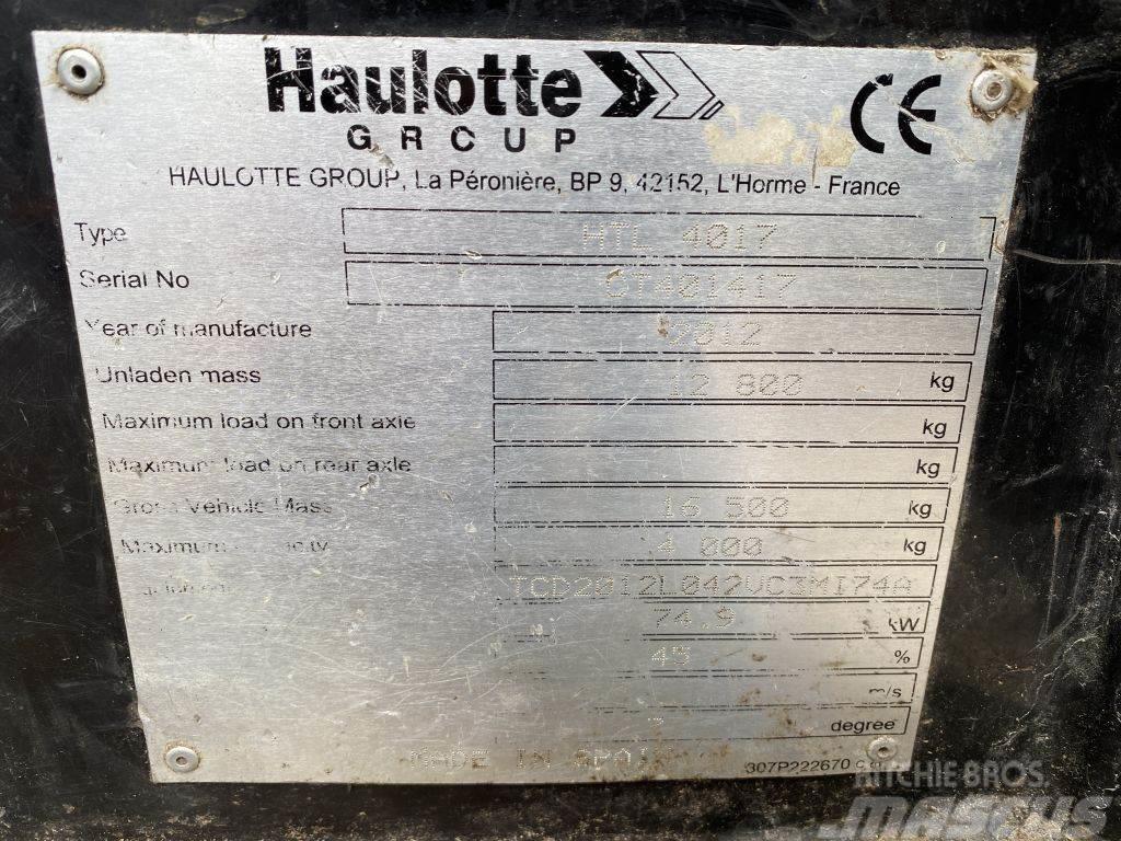 Haulotte HTL 4017 - 4X4X4 - 5.617 HOURS - 17 METER - 4.000 Verreikers
