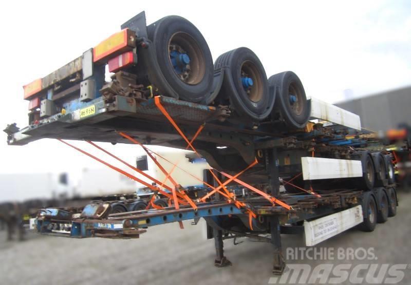 Krone Chassi - 3stack high, year 2006 Containerchassis