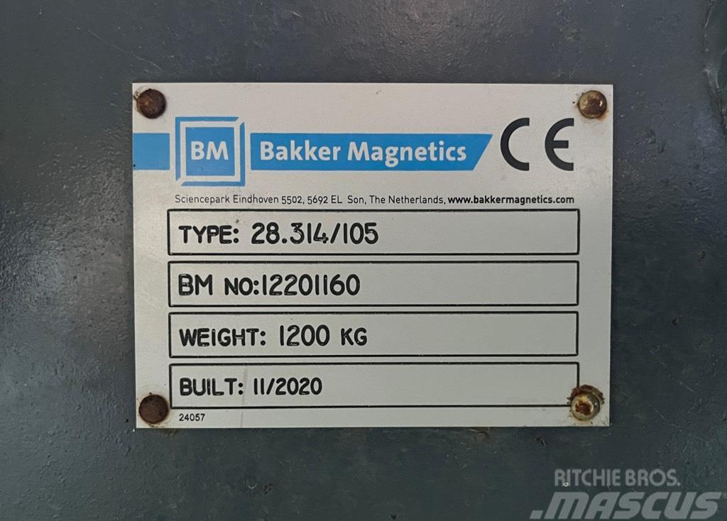 Bakker Magnetics 28.314/105 Sorteer / afvalscheidings machines
