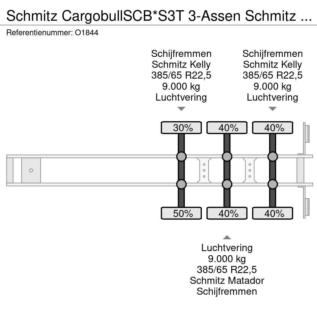 Schmitz Cargobull SCB*S3T 3-Assen Schmitz - Schuifzeilen/dak - Schij Schuifzeilen