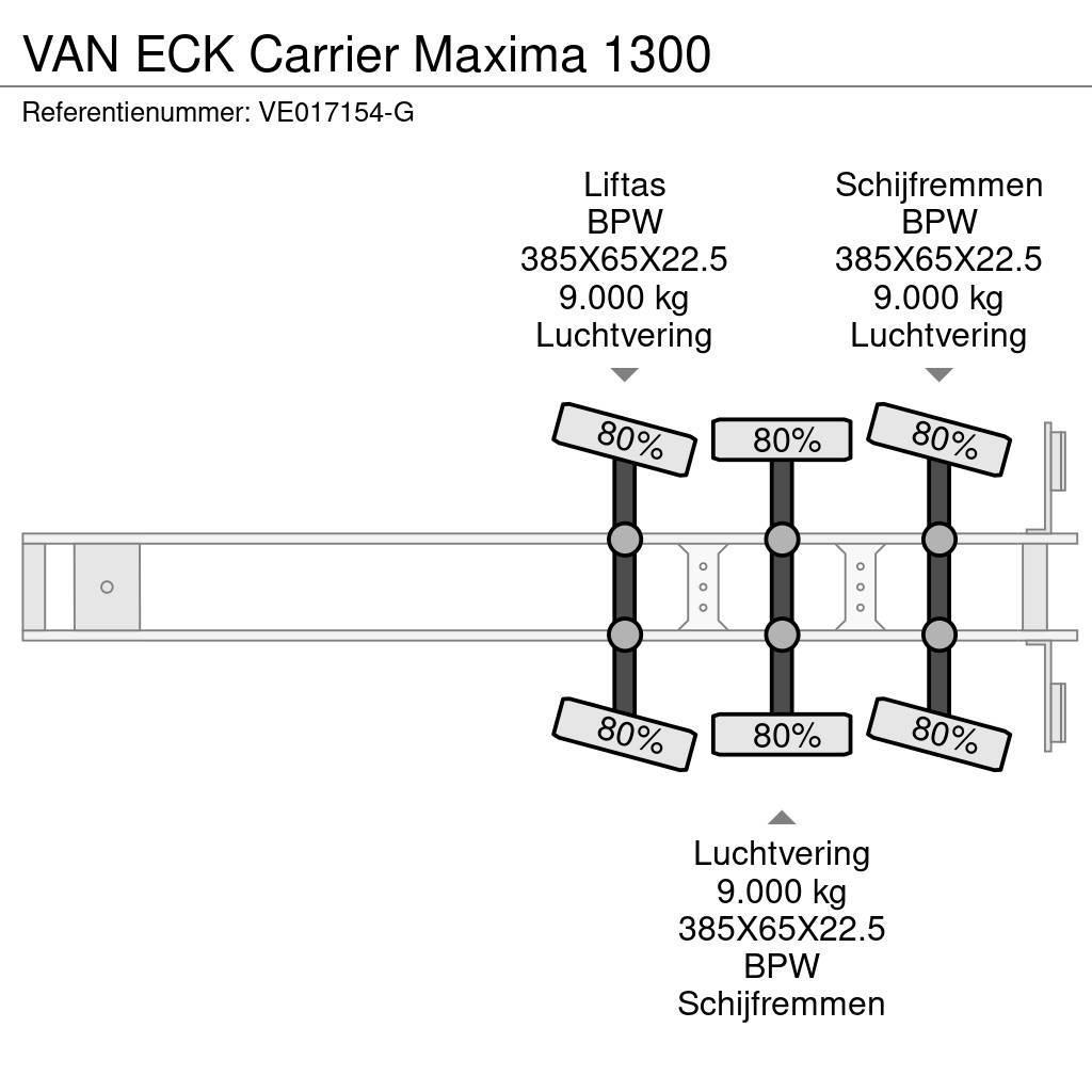 Van Eck Carrier Maxima 1300 Koel-vries opleggers