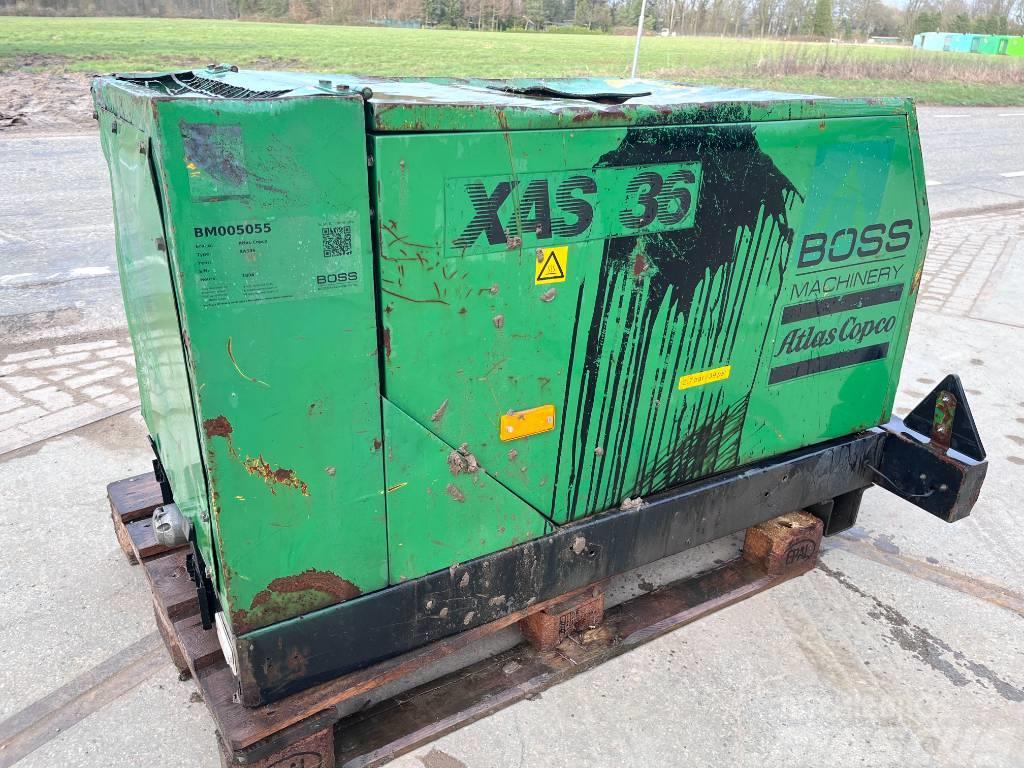 Atlas Copco XAS36 Good Working Condition / CE Certified Compressors