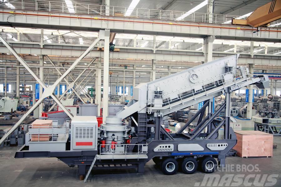 Liming Y3S1860HP220 concasseur mobile giratoire 150t/h Mobile crushers