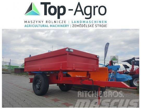 Top-Agro 3 sides tipping trailer, 1 axle, perfect price! Kipperaanhangers
