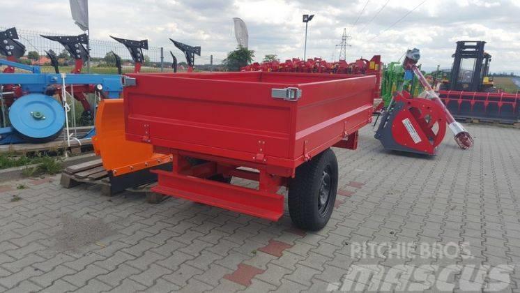 Top-Agro 3 sides tipping trailer, 1 axle, perfect price! Kipperaanhangers