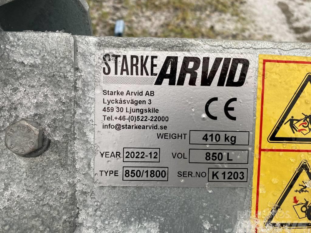  Fjärås/Starke Arvid 850/1800 Zand- en zoutstrooimachines