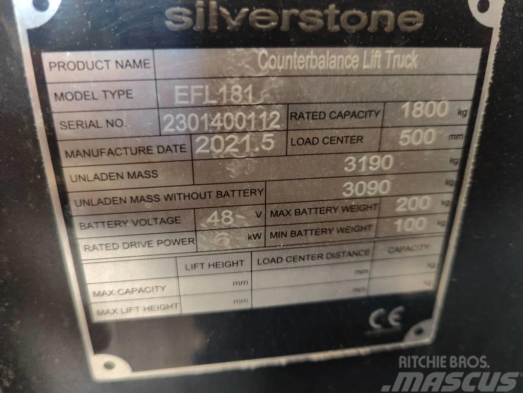 Silverstone EFL181  (RENT244) Elektrische heftrucks