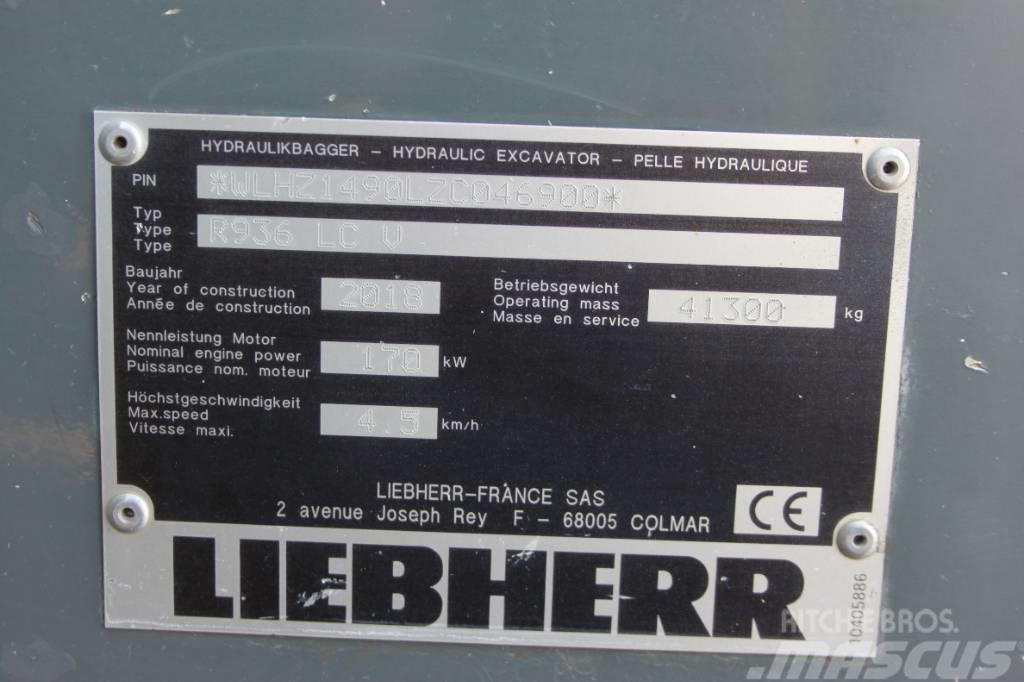 Liebherr R 936 LC Rupsgraafmachines