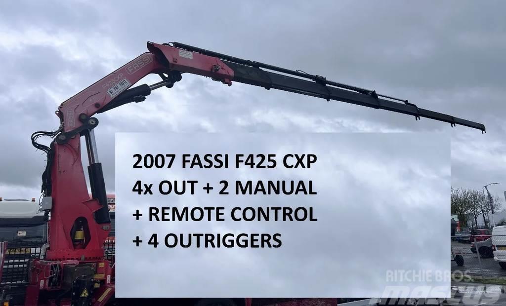 Fassi F425CXP + REMOTE + 4 OUTRIGGERS - 4x OUT + 2 MANUA Overige componenten