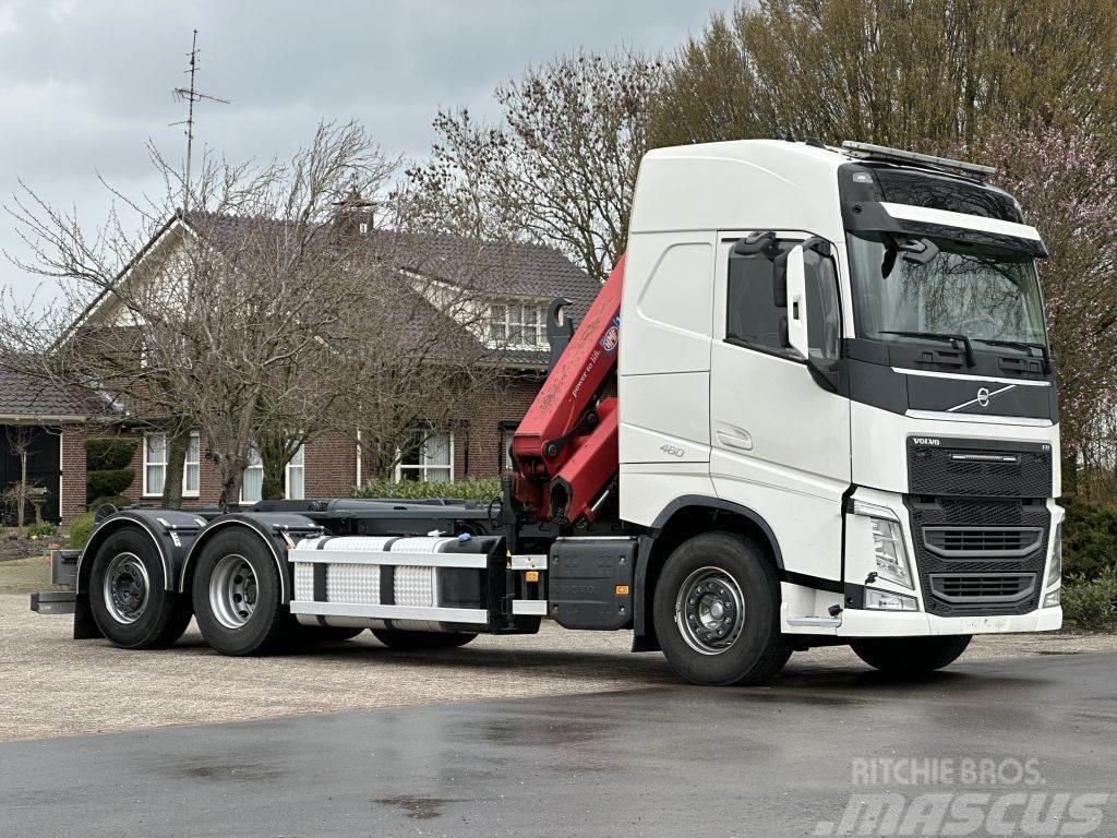 Volvo FH 460 KRAAN/HAAK/RADIO REMOTE!! EURO6 Vrachtwagen met containersysteem