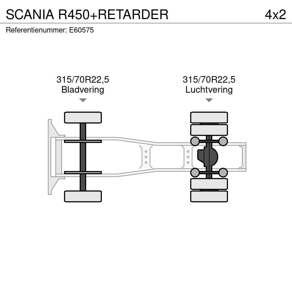 Scania R450+RETARDER Trekkers
