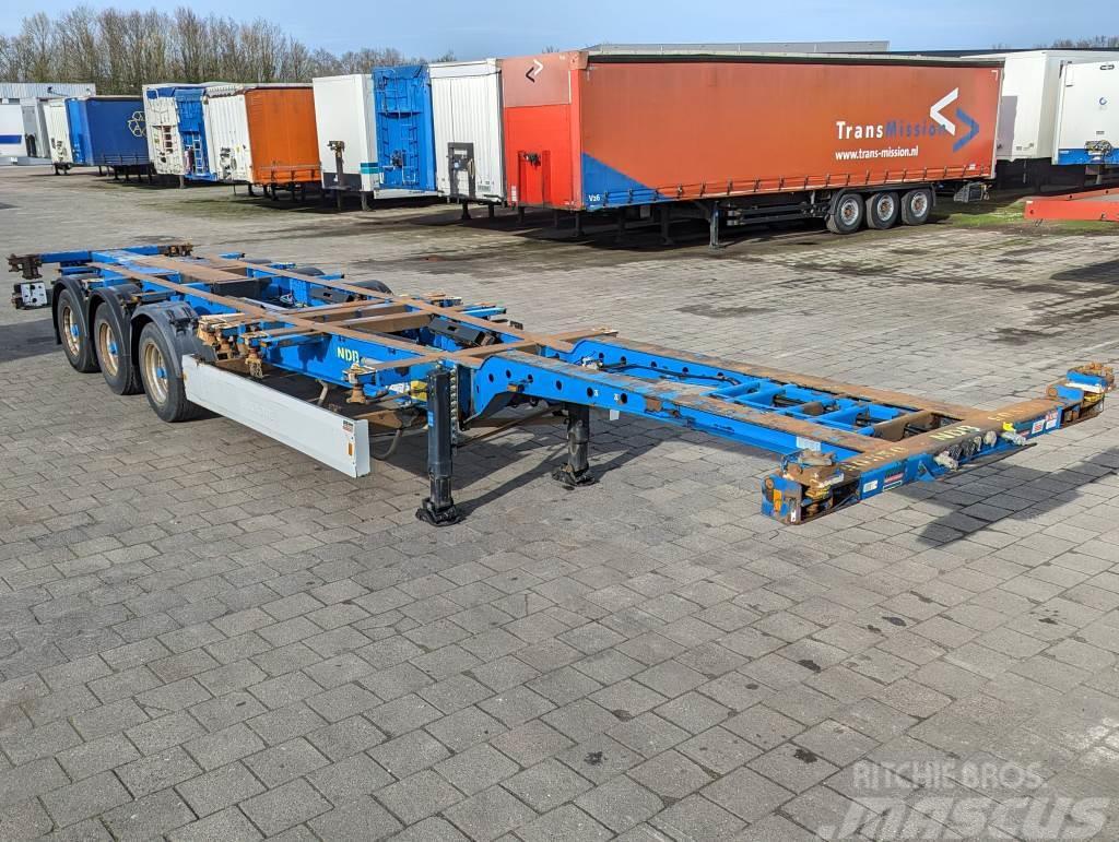 Krone SD 27 3-Assen BPW - DrumBrakes- 5640kg - All Sorts Containerchassis