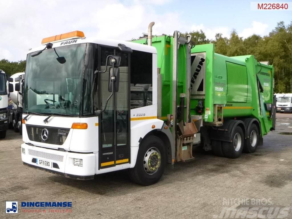 Mercedes-Benz Econic 2629LL 6x4 RHD Faun refuse truck Vuilniswagens