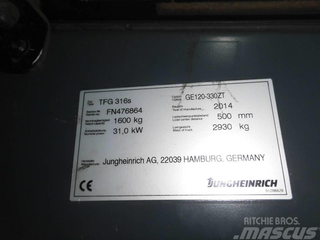 Jungheinrich TFG 316 S LPG heftrucks