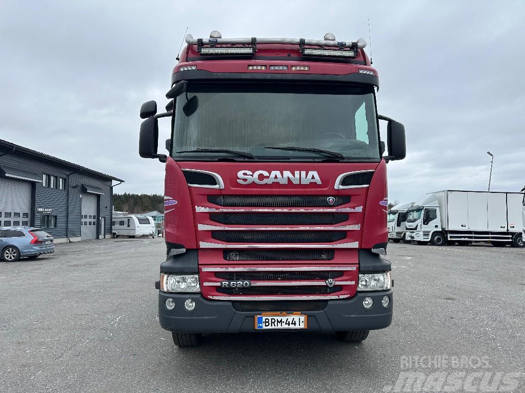Scania R620 8x4 Hout-Bakwagens
