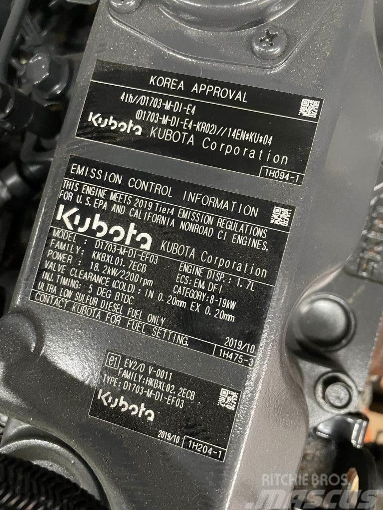 Kubota D1703 Motoren