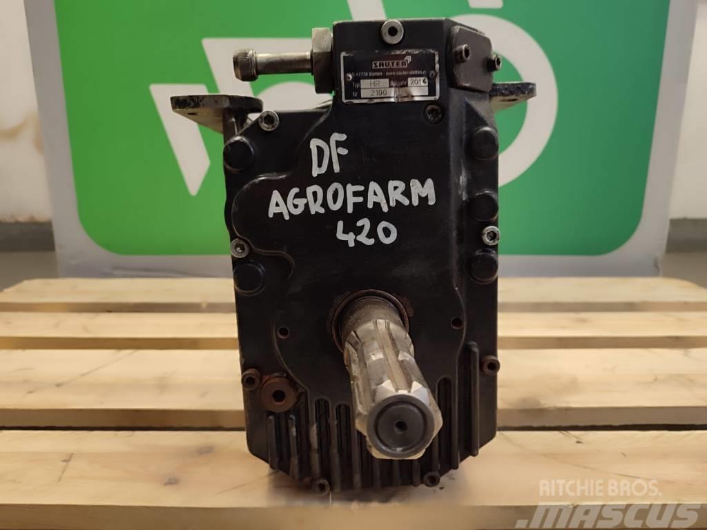 Deutz-Fahr Sauter PTO gearbox,  AGROFARM 420 shaft Transmissie