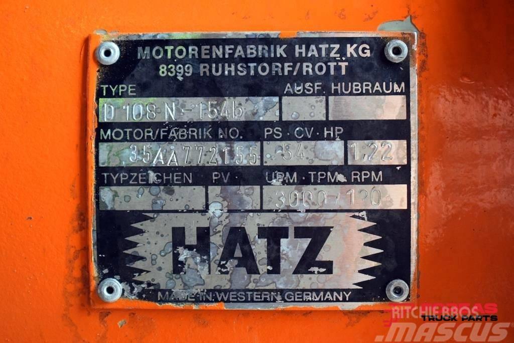 Hatz D 108 N - 154b Benzine generatoren
