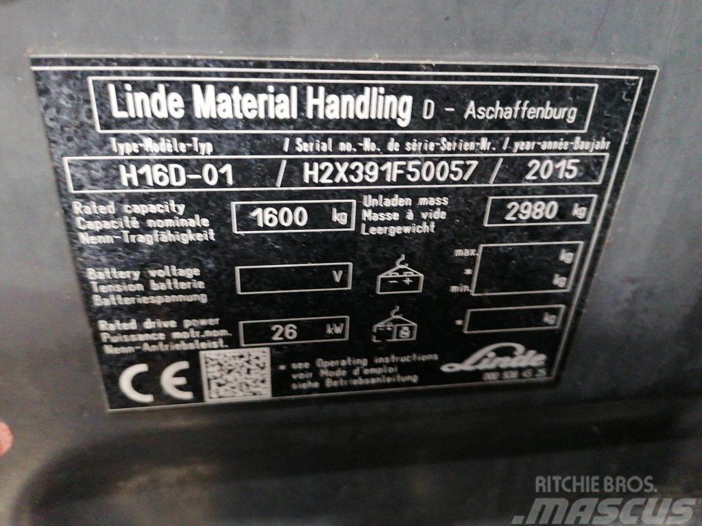 Linde H16D-01 Diesel heftrucks