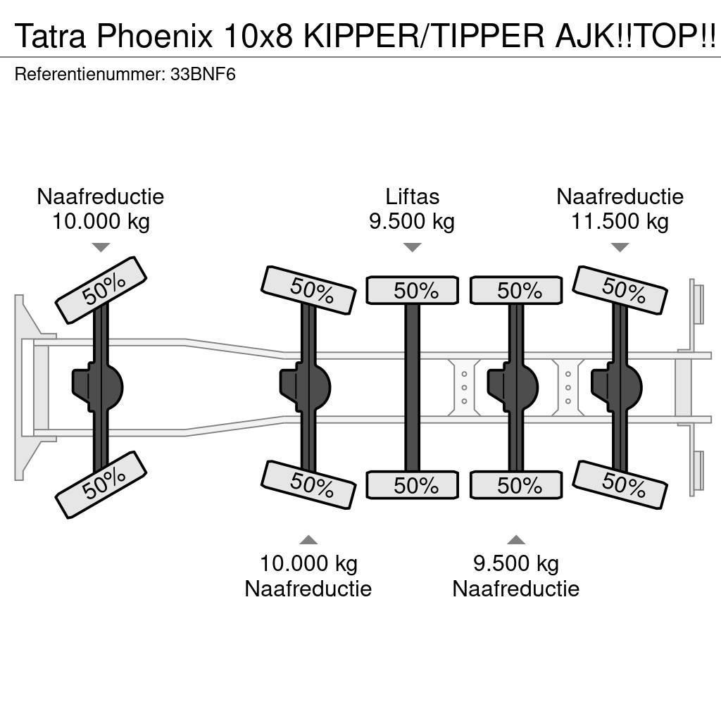 Tatra Phoenix 10x8 KIPPER/TIPPER AJK!!TOP!! Kipper