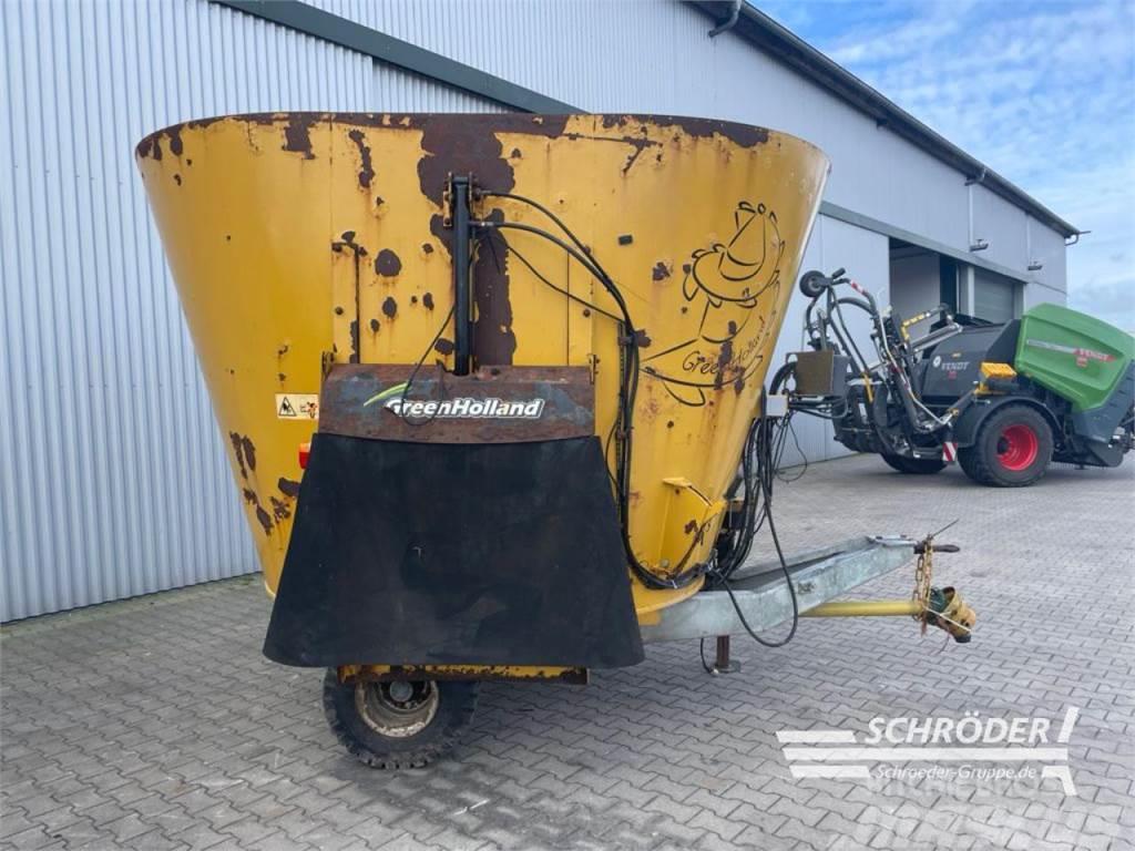 Green HOLLAND GH 120 Mengvoedermachines