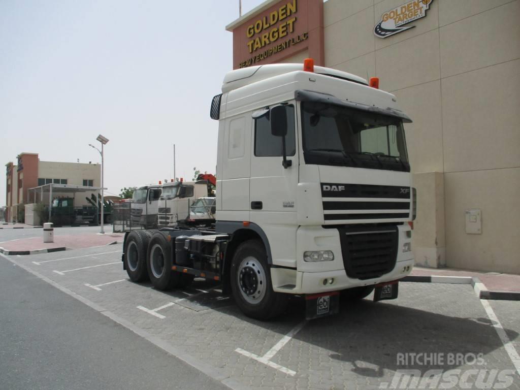 DAF XF105.460 6×4 HEAD TRUCK 2018 Chassis met cabine