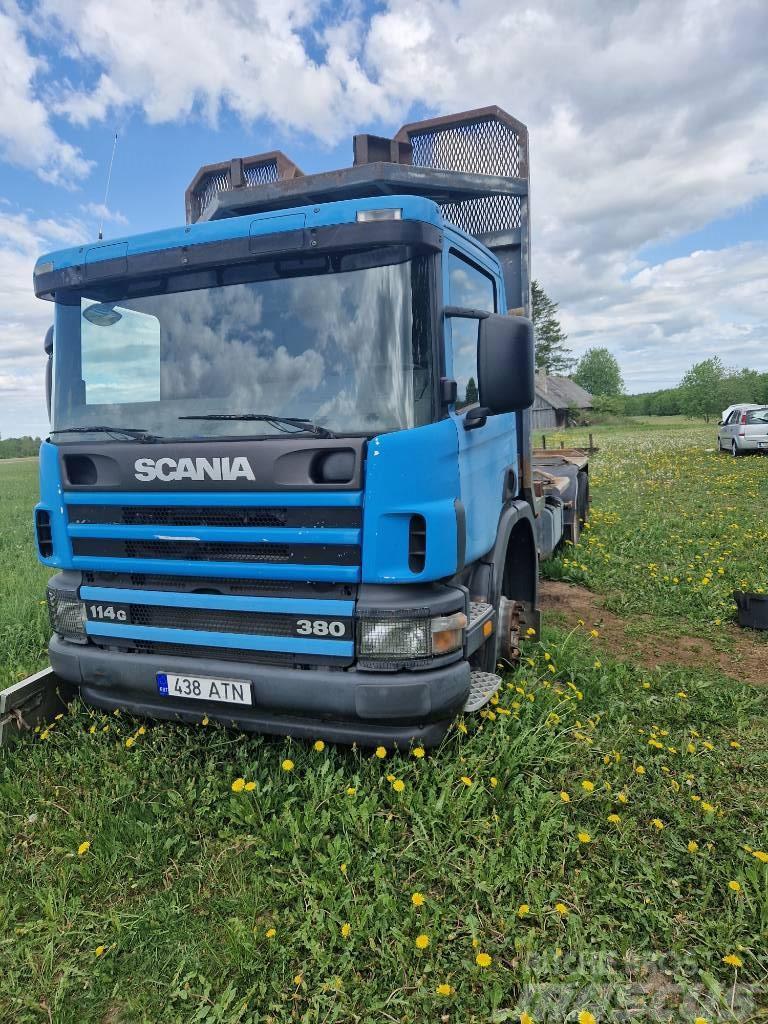 Scania 114 G 380 Chassis met cabine
