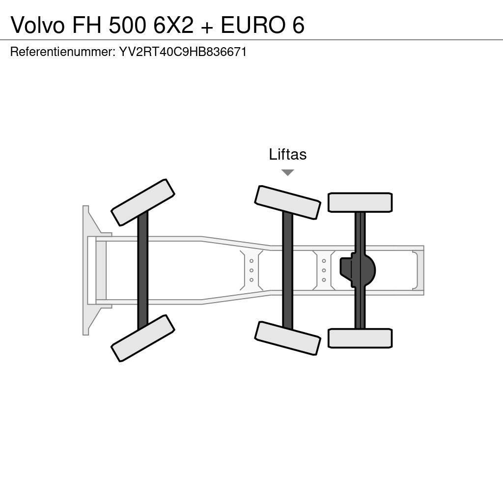 Volvo FH 500 6X2 + EURO 6 Trekkers