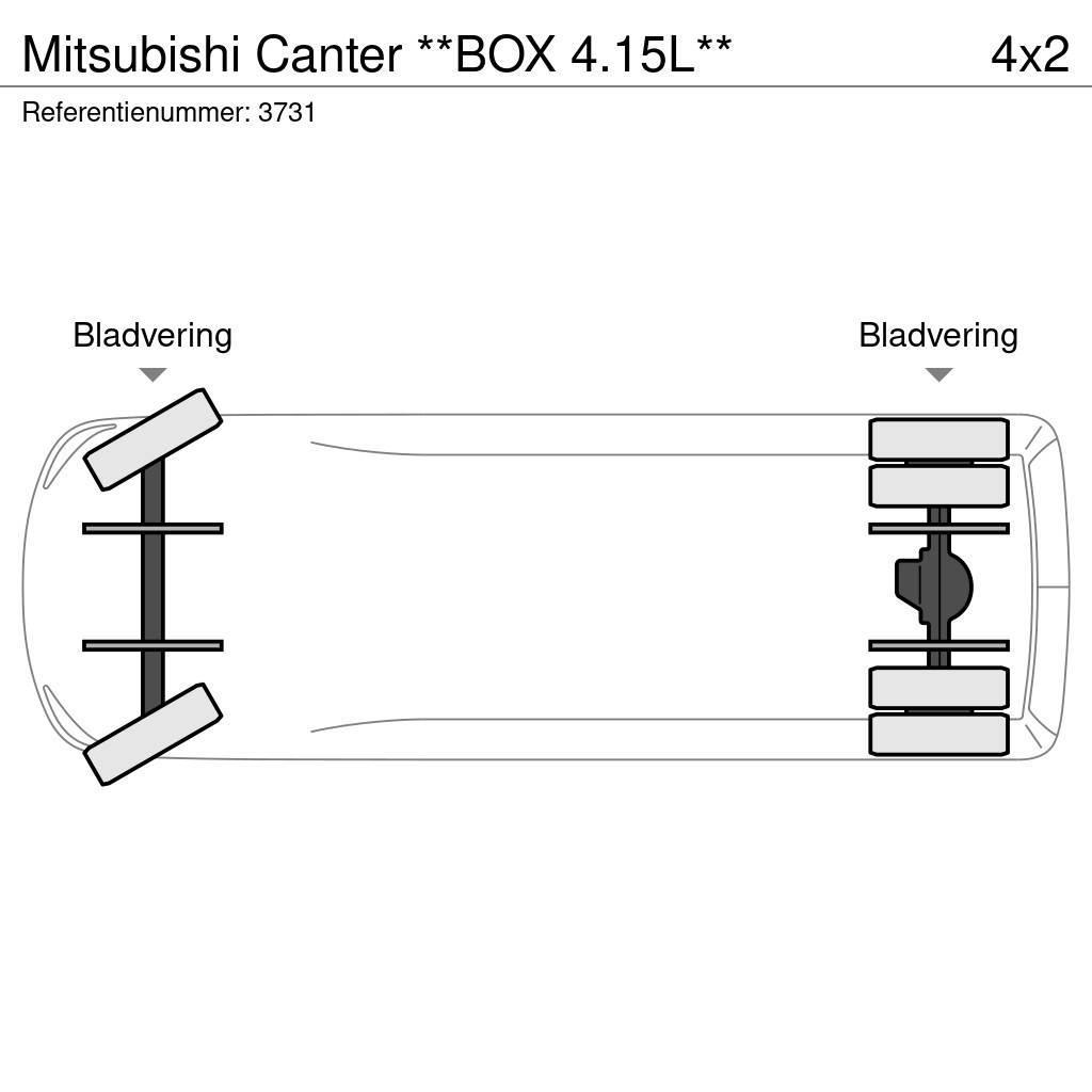 Mitsubishi Canter **BOX 4.15L** Anders