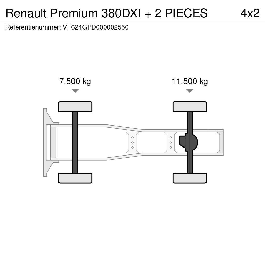 Renault Premium 380DXI + 2 PIECES Trekkers