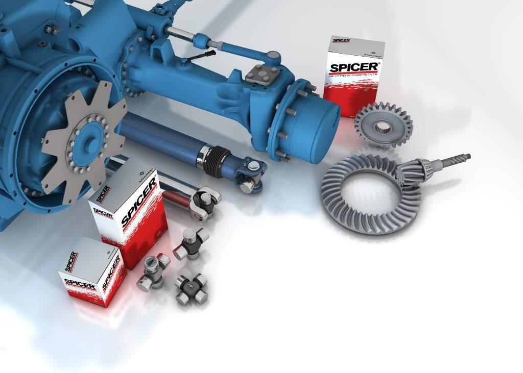  DANA SPICER PARTS Axles-Transmissions Chassis en ophanging