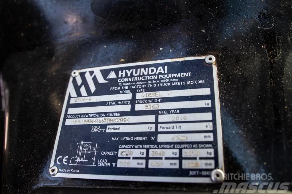 Hyundai 35 DA-9 Diesel heftrucks