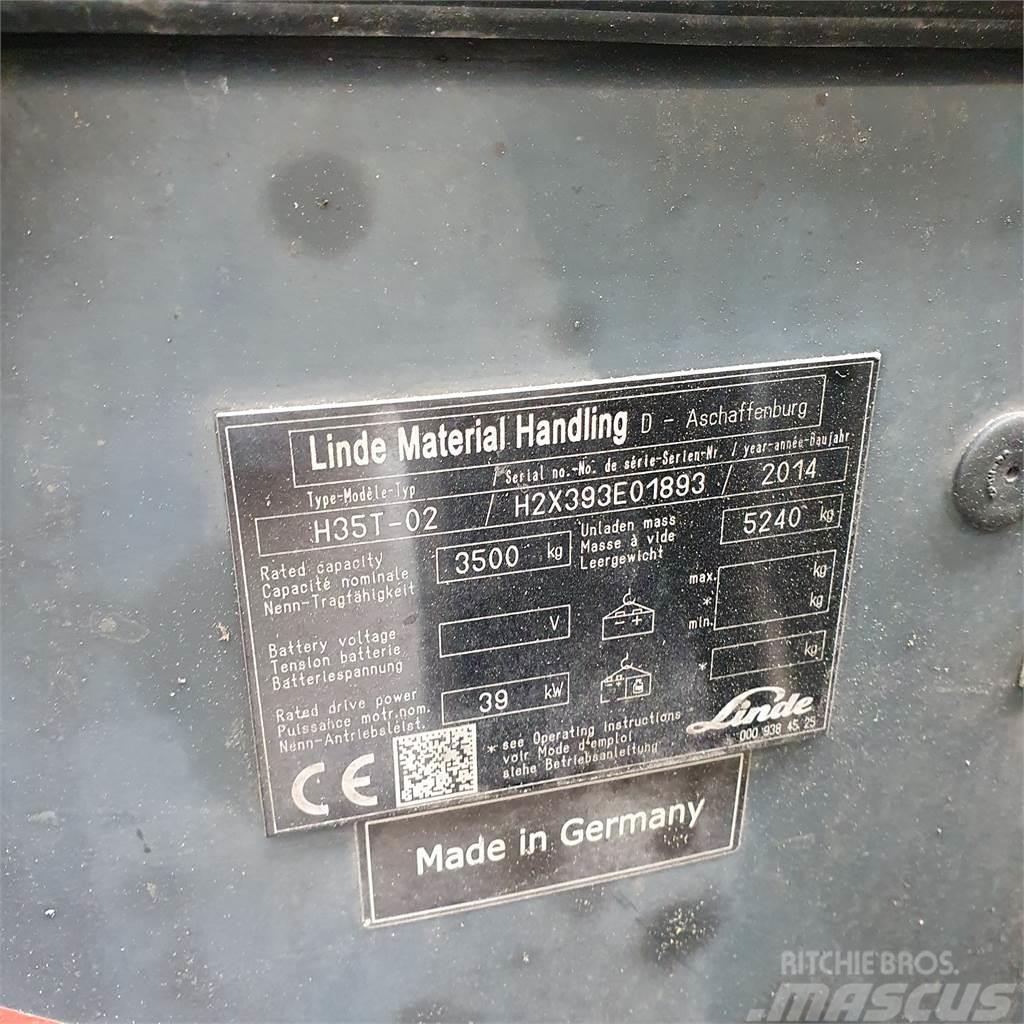 Linde H35T LPG heftrucks