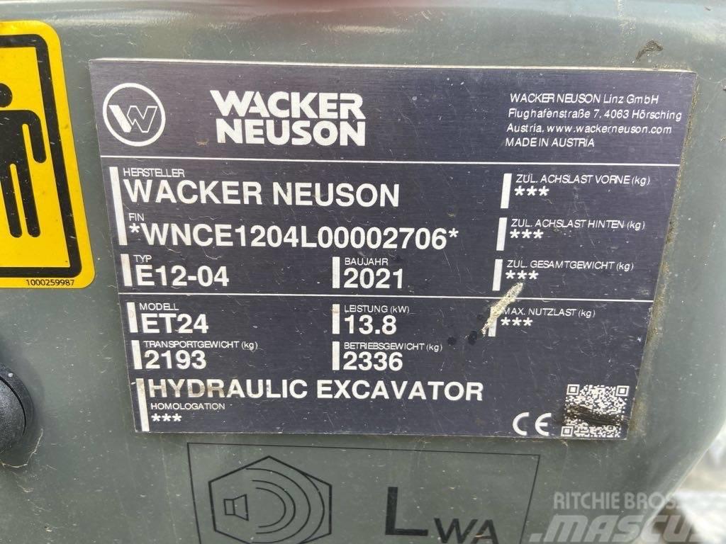 Wacker Neuson ET24 Rupsgraafmachines