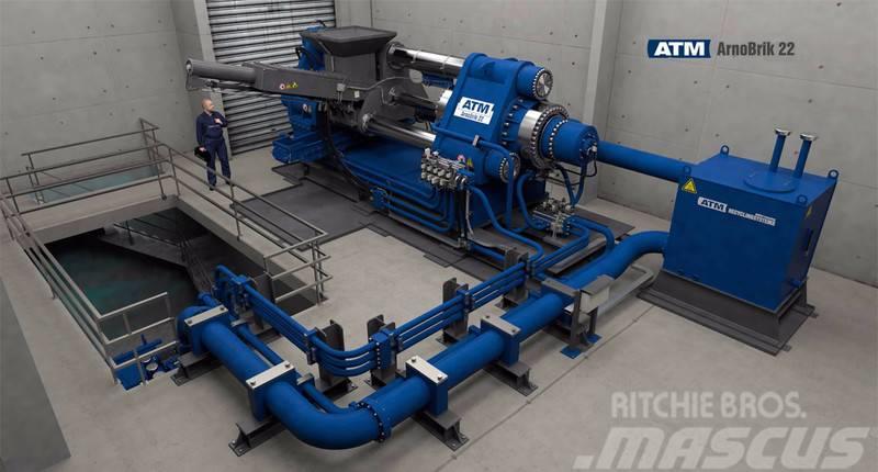 ATM ArnoBrik Briquetting presses Afvalinstallaties