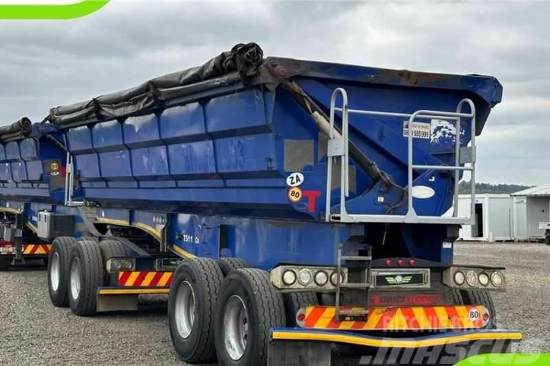 Sa Truck Bodies 2015 SA Truck Bodies 45m3 Side Tipper Trailer Overige aanhangers