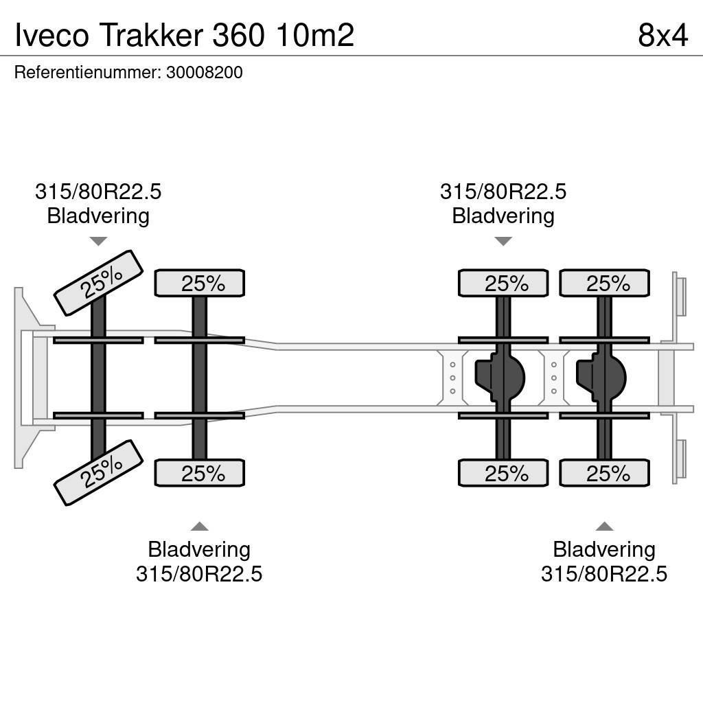 Iveco Trakker 360 10m2 Betonmixers en pompen