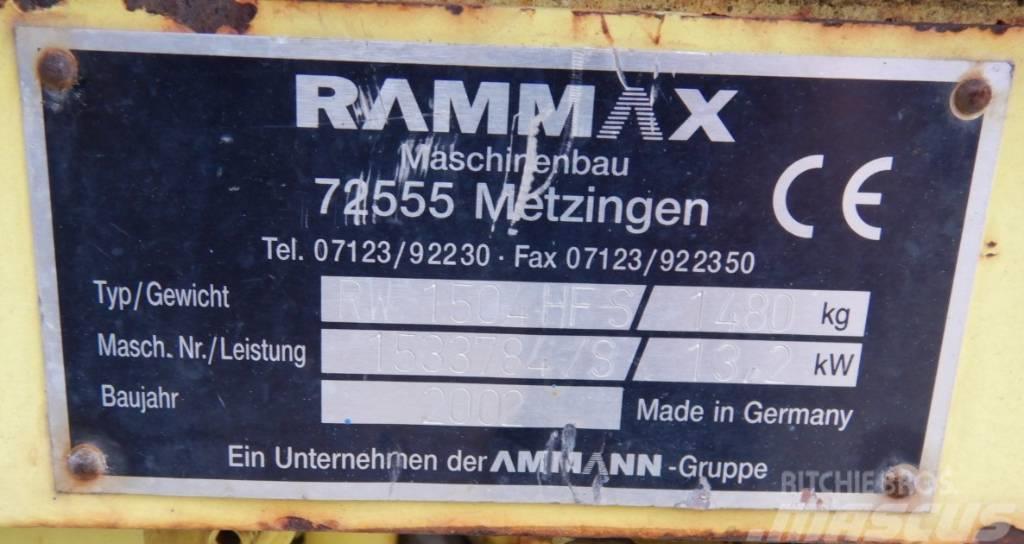 Rammax RW1504HF Grondverdichtingsmachines