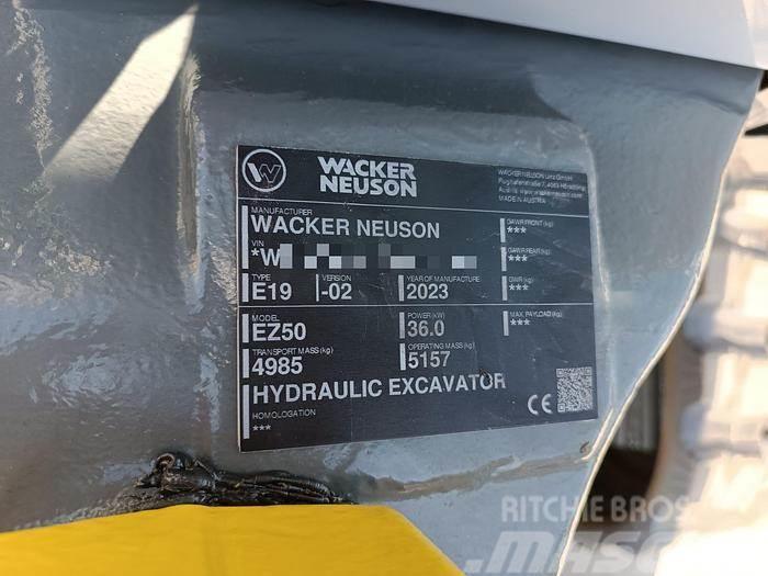 Wacker Neuson EZ50 Rupsgraafmachines