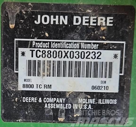 John Deere 8800 TC RM TerrainCut Rijmaaiers