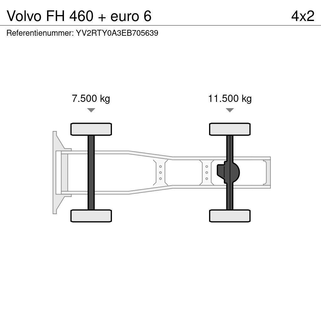 Volvo FH 460 + euro 6 Trekkers