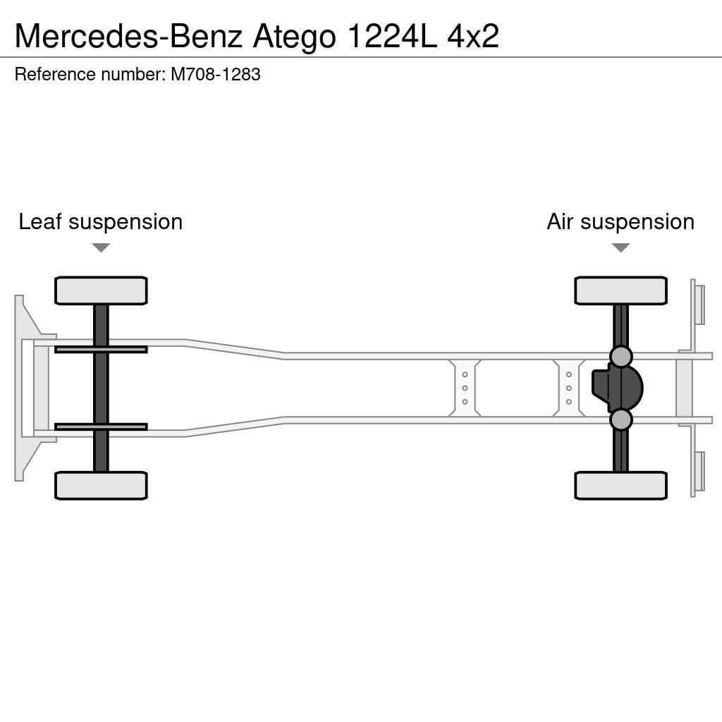 Mercedes-Benz Atego 1224L 4x2 Bakwagens met gesloten opbouw