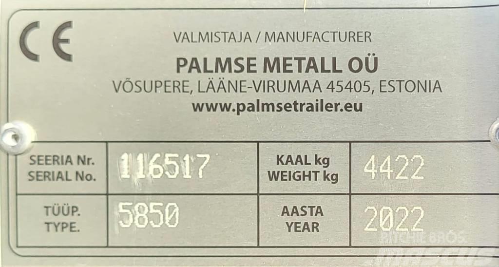Palmse Trailer PT5850 Dieplader