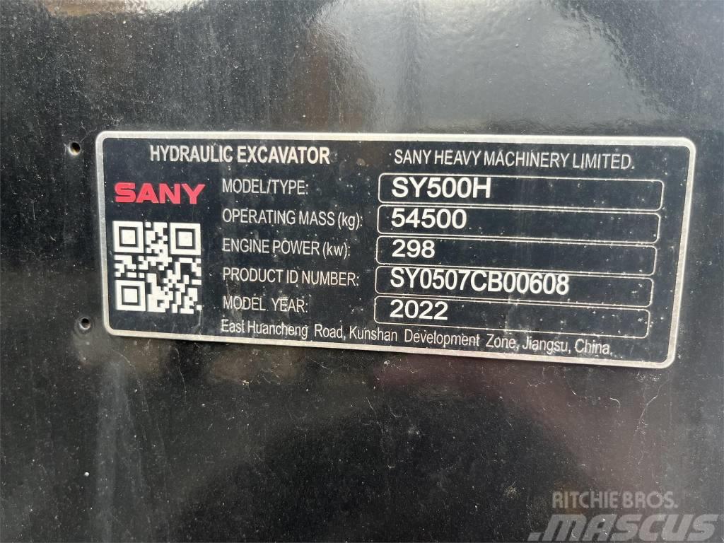 Sany SY 500 H Rupsgraafmachines