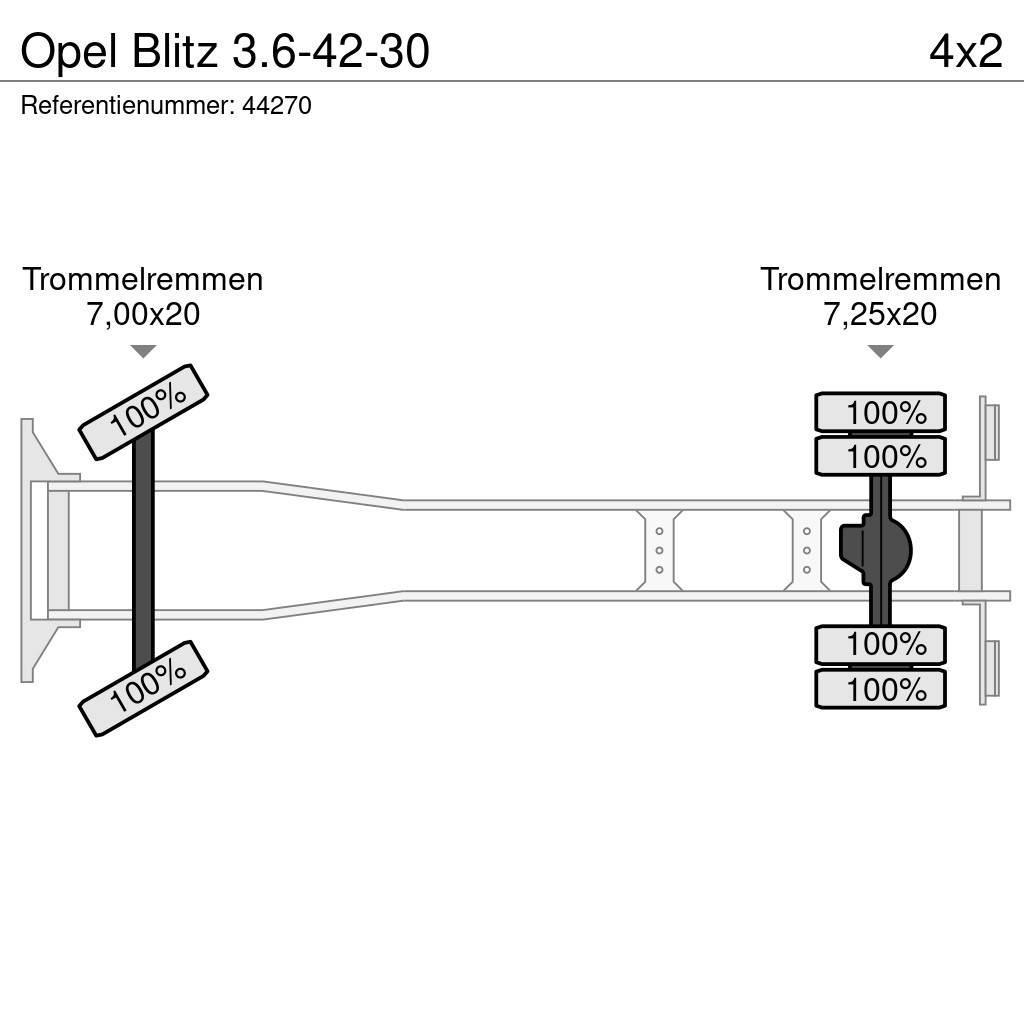 Opel Blitz 3.6-42-30 Platte bakwagens