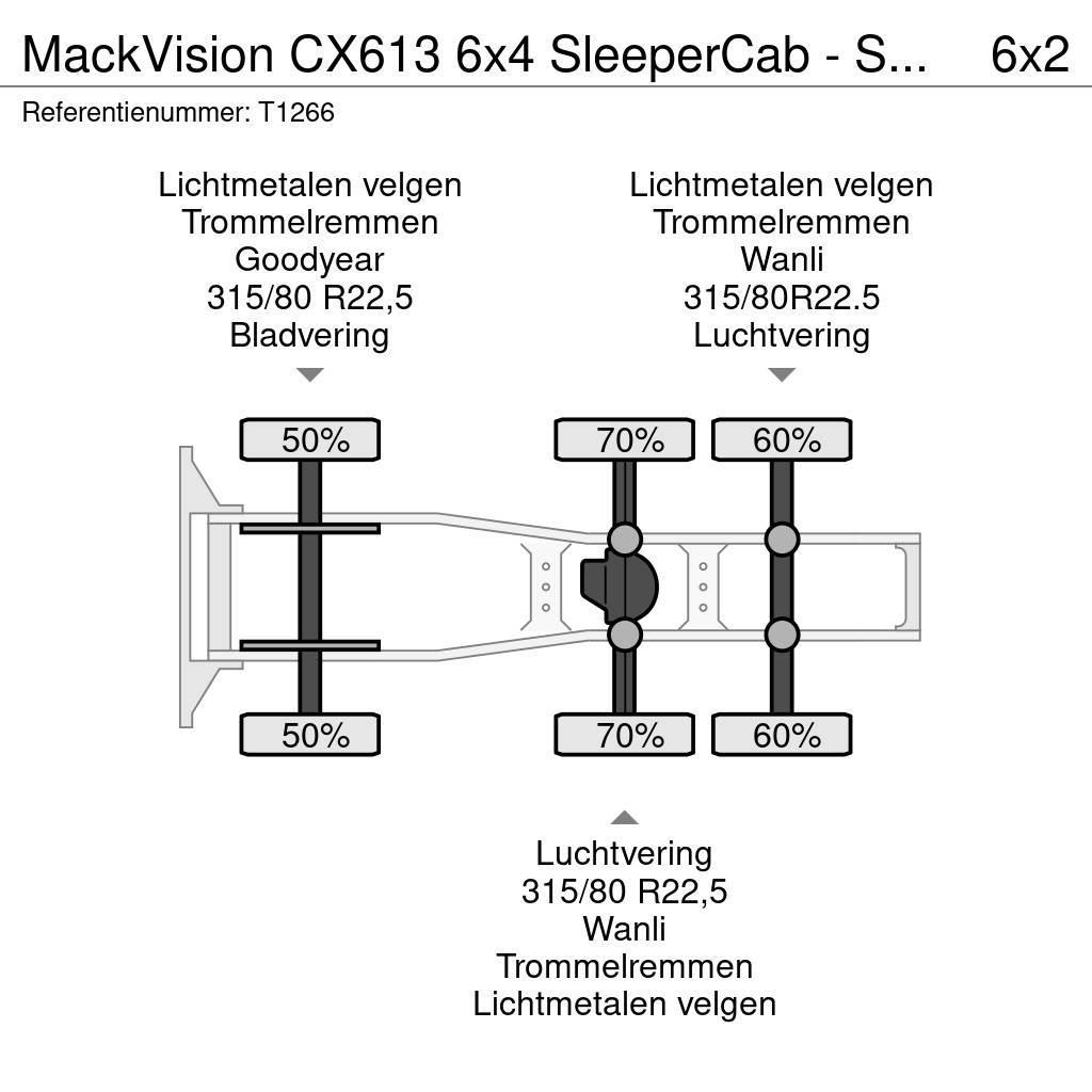 Mack Vision CX613 6x4 SleeperCab - SpecialPaint - Belgi Trekkers