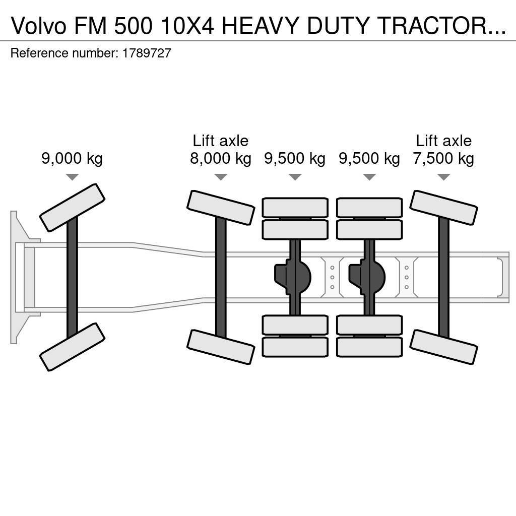Volvo FM 500 10X4 HEAVY DUTY TRACTOR/SZM/TREKKER Trekkers