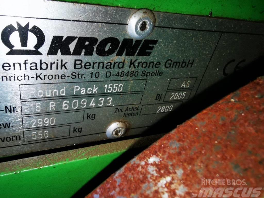 Krone Round Pack 1550 multi cut Ronde-balenpersen