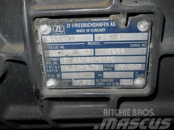 ZF 6S800 / 6 S 800 Ecolite MAN 81320046180 Getriebe Versnellingsbakken
