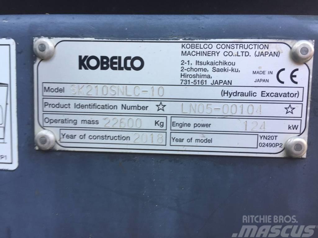 Kobelco SK210SNLC-10 Rupsgraafmachines